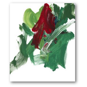 Lucy's Holly Berries painting