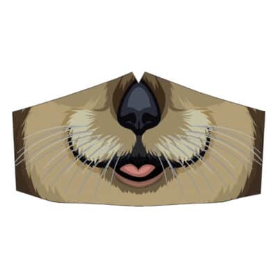Peppermint Narwhal Face Mask: Sea Otter