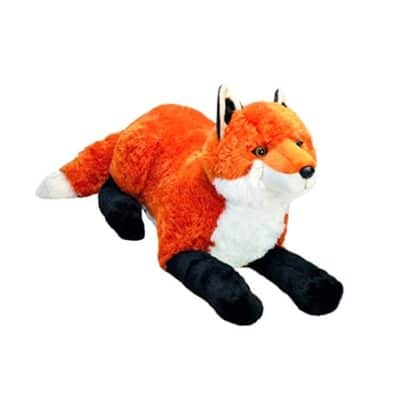CK Jumbo Red Fox plush stuffed animal.