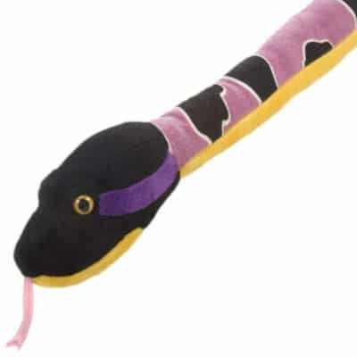Plush 70 in. Big Head Timber Rattler