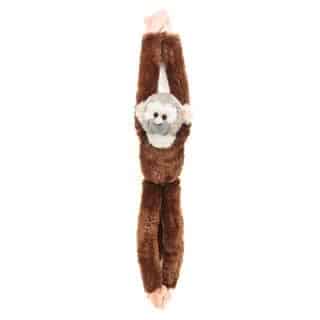 Hanging Monkey plush toy.